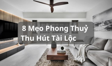 8 Mẹo Phong Thuỷ Thu Hút Tài Lộc