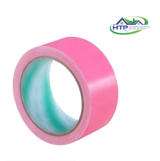 Băng Keo Vải Màu Hồng 48mm 10m